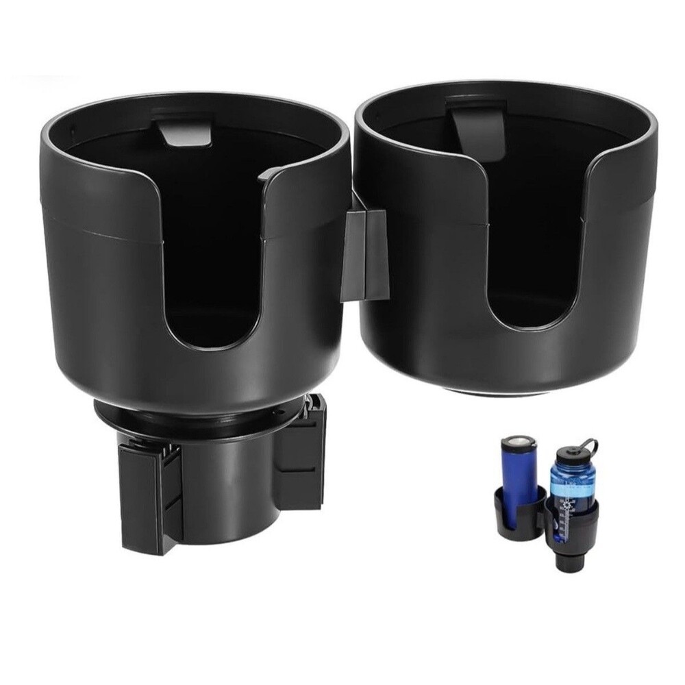 2-in-1 Car Cup Holder Expander Adapter, Multifunctional Large Auto Cup Adapte...